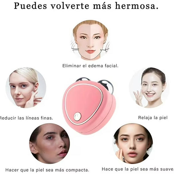 Masajeador Facial Con Microcorriente